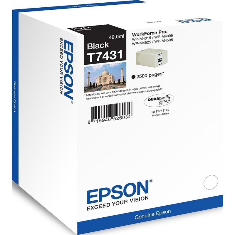 Epson T7431 XL BK