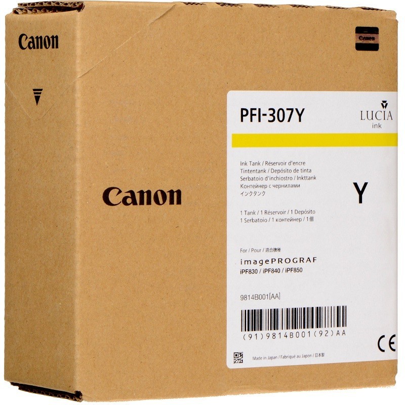 Canon PFI307 Y