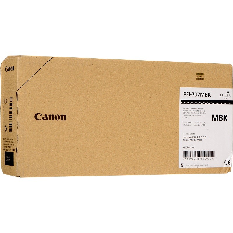 Canon PFI707 MBK