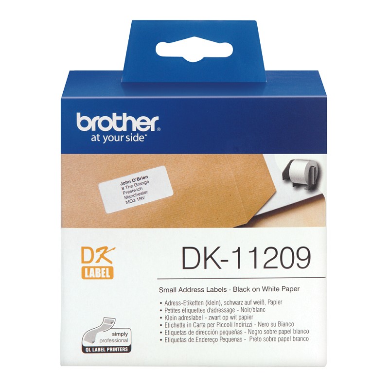 Etiquetas de Endereco Pequenas Impressora Brother QL-500/550/560/570/580N/1050/1060N