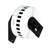 Rolo de papel, contínuo autocolante (branco) 12mmx30,48mts