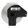 Rolo de papel, contínuo autocolante (branco) 38mmx30,48mts