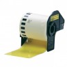 Rolo de película contínua Autocolante (amarelo) 62mmx15,24mts Rolo de película contínua Autocolante (amarelo) 62mmx15,24mts