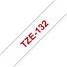 Fita laminada 12mm Vermelho/Transparente