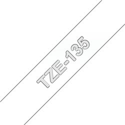Fita laminada 12mm Branco/Transparente
