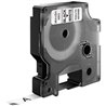 Fita 9mm D1 40913 preto/branco