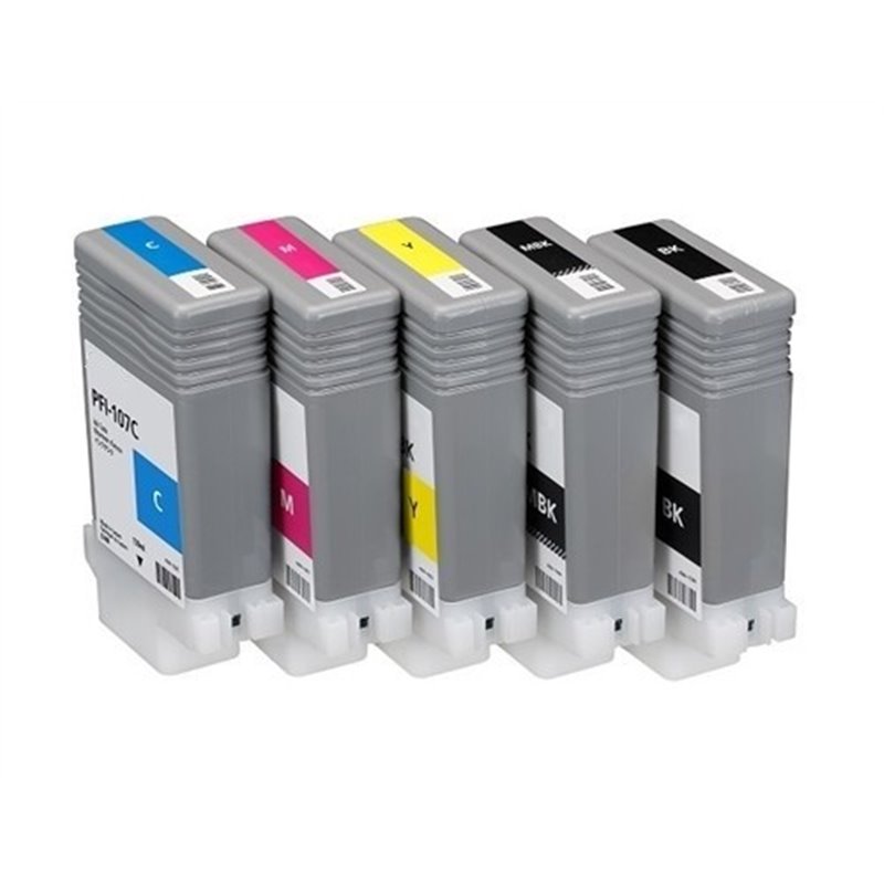 Pack Tinteiros Compatível Canon PFI107