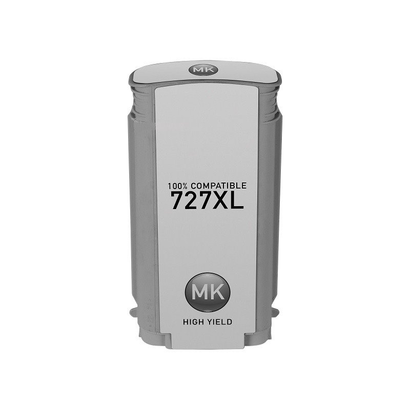 Tinteiro Compatível HP N727XL Preto Matte