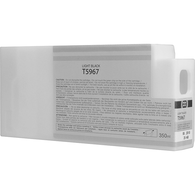 Tinteiro Compatível Epson T5967 Cinzento
