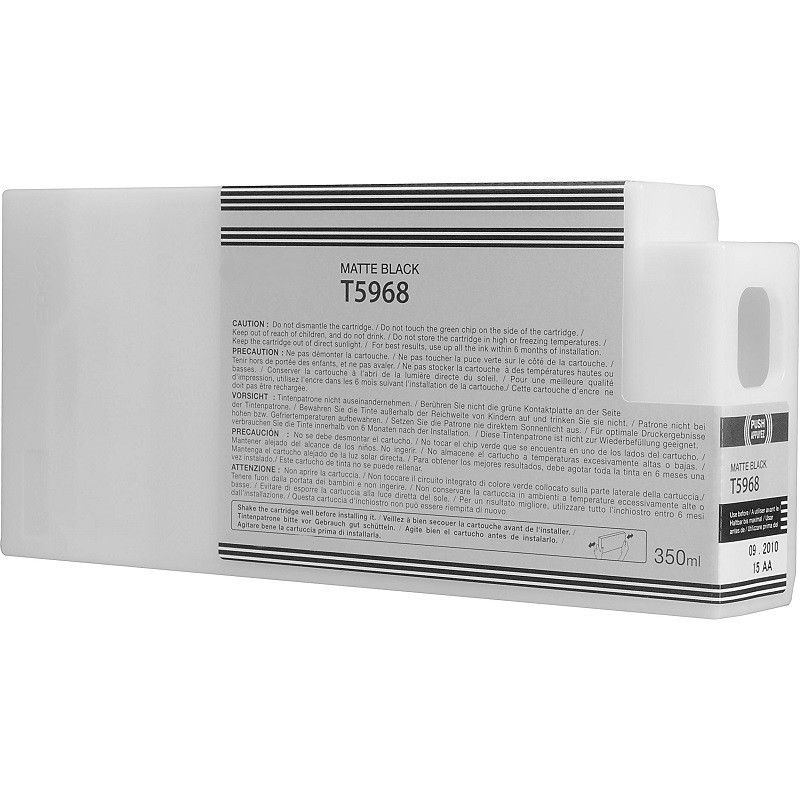 Tinteiro Compatível Epson T5968 Preto Matte