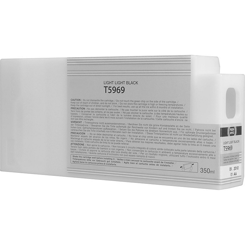 Tinteiro Compatível Epson T5969 Cinzento Claro