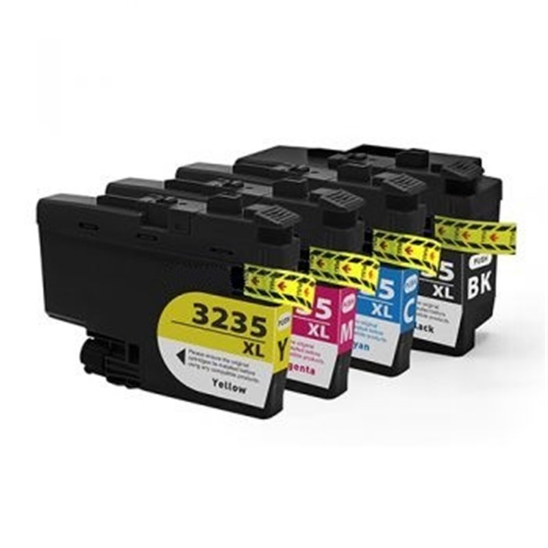 Pack Tinteiros Compatível Brother LC3235XL