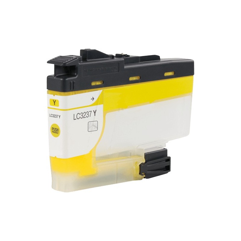 Tinteiro Compatível Brother LC3237 Amarelo