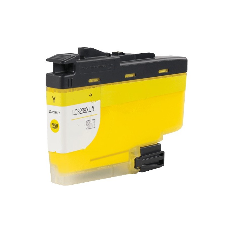 Tinteiro Compatível Brother LC3239XL Amarelo