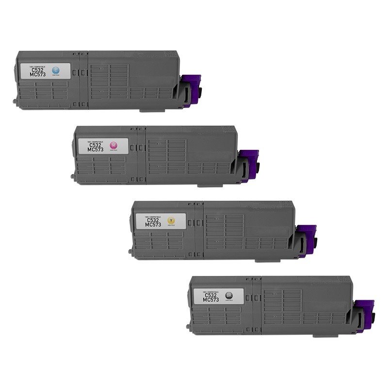 Pack Toner Compatível OKI C532XL