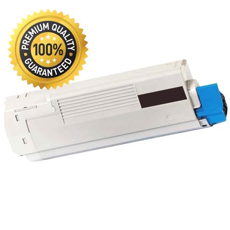 Toner Noir OKI 43865708 – Cartouche D’encre Originale Pour Imprimantes C5650 C5750