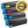 Pack Toner Reciclado OKI C3100