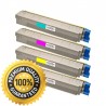Pack Toner Reciclado OKI C822
