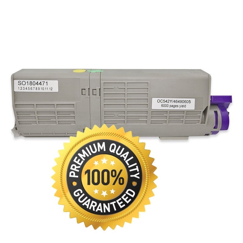 Toner Reciclado OKI C532XL Amarelo