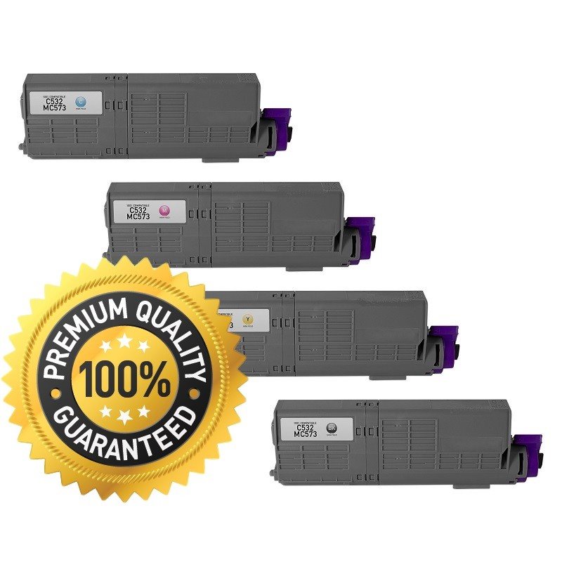 Pack Toner Reciclado OKI C532XL