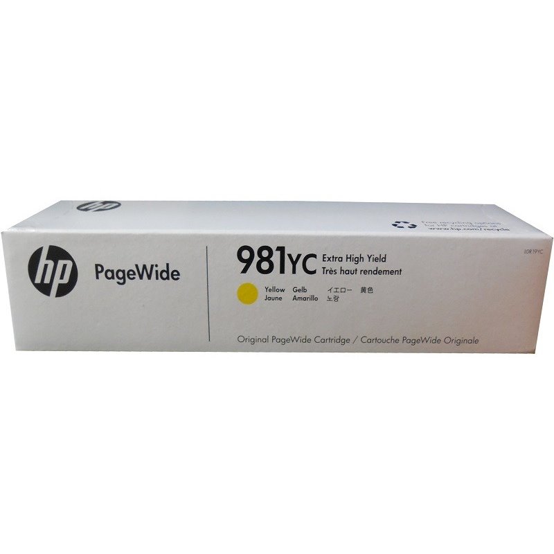 Tinteiro Original HP N981YC XXL Amarelo Tinteiro Original HP N981YC XXL Amarelo