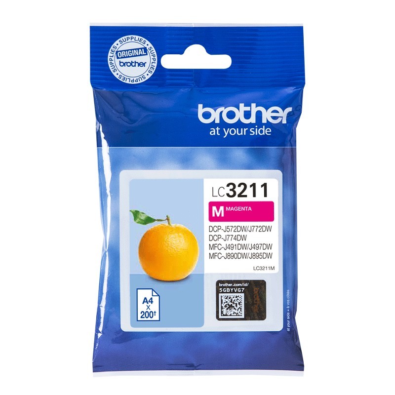 Tinteiro Original Brother LC3211 Magenta