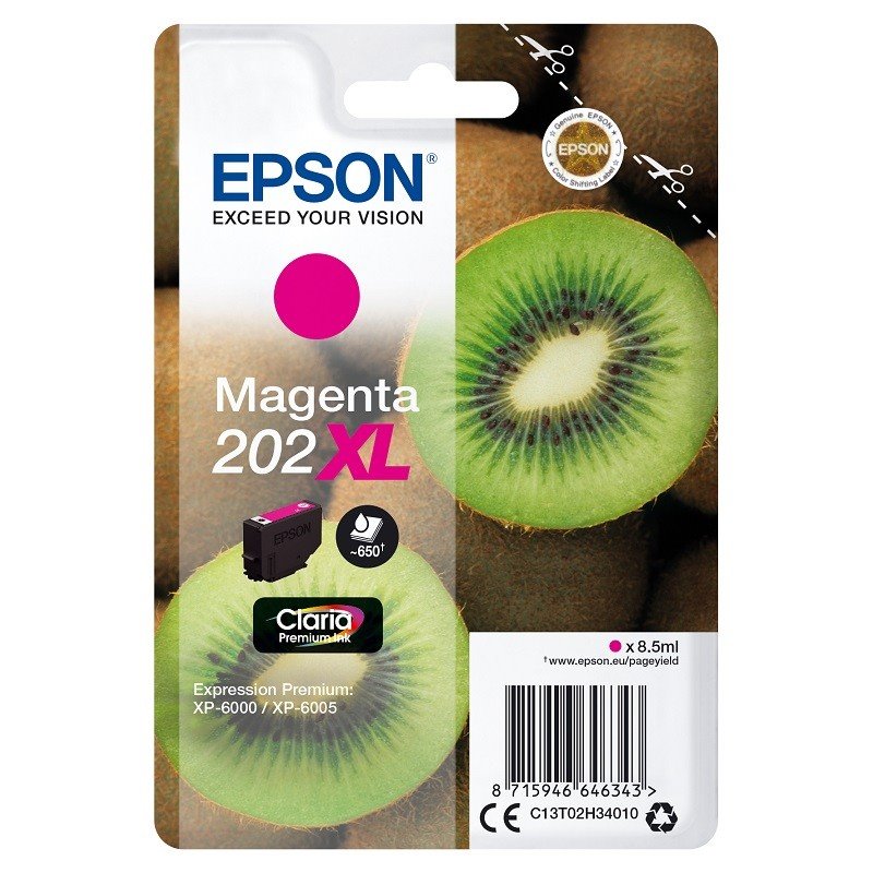 Tinteiro Original Epson 202XL Magenta