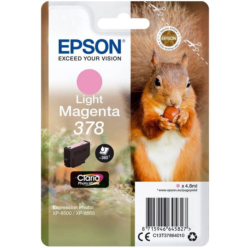 Tinteiro Original Epson 378 Magenta Claro