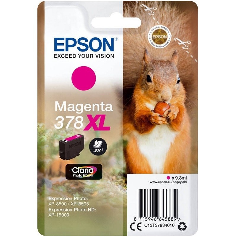 Tinteiro Original Epson 378XL Magenta