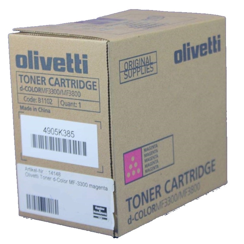 Toner Original Olivetti MF3300 Magenta