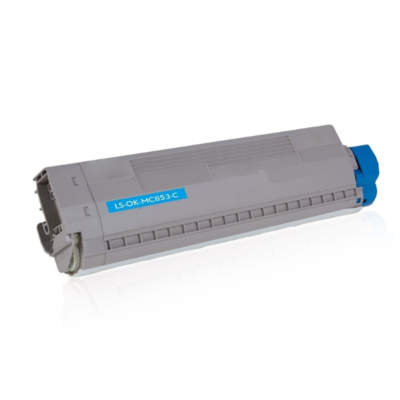 Toner Compatível OKI MC873 Ciano