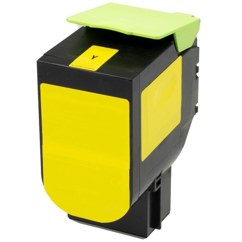 Toner Compatível Lexmark CS317 Amarelo