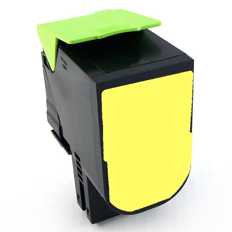 Toner Compatível Lexmark CS417 Amarelo