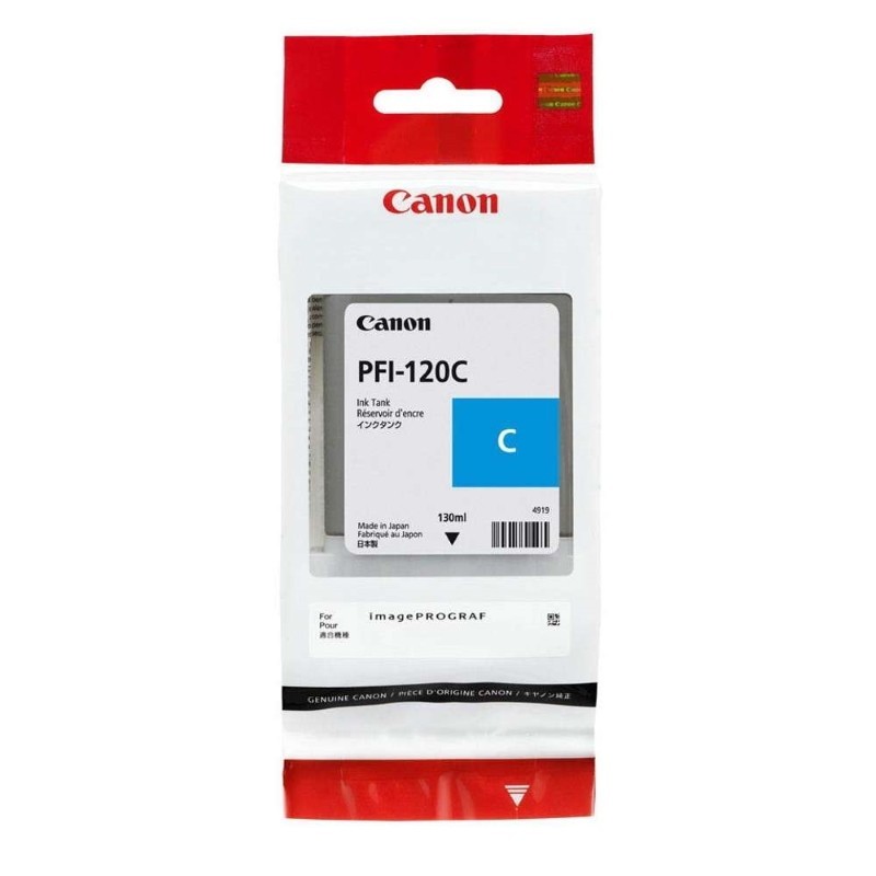 Tinteiro Original Canon PFI120 Ciano