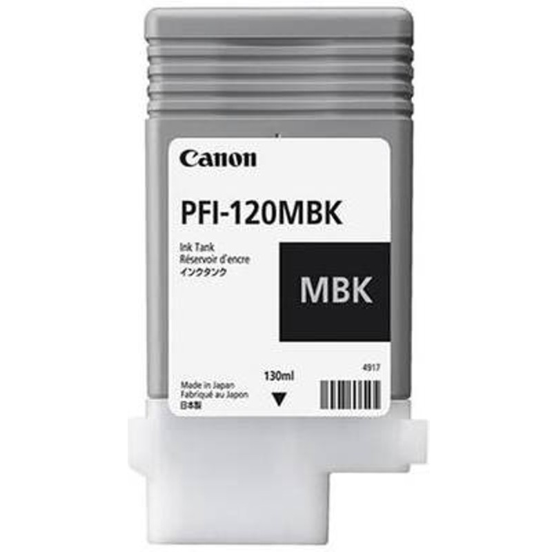 Tinteiro Original Canon PFI120 Preto Matte