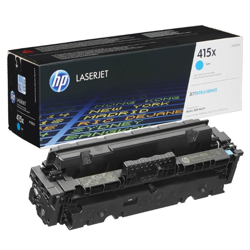 Toner Original HP415X Ciano