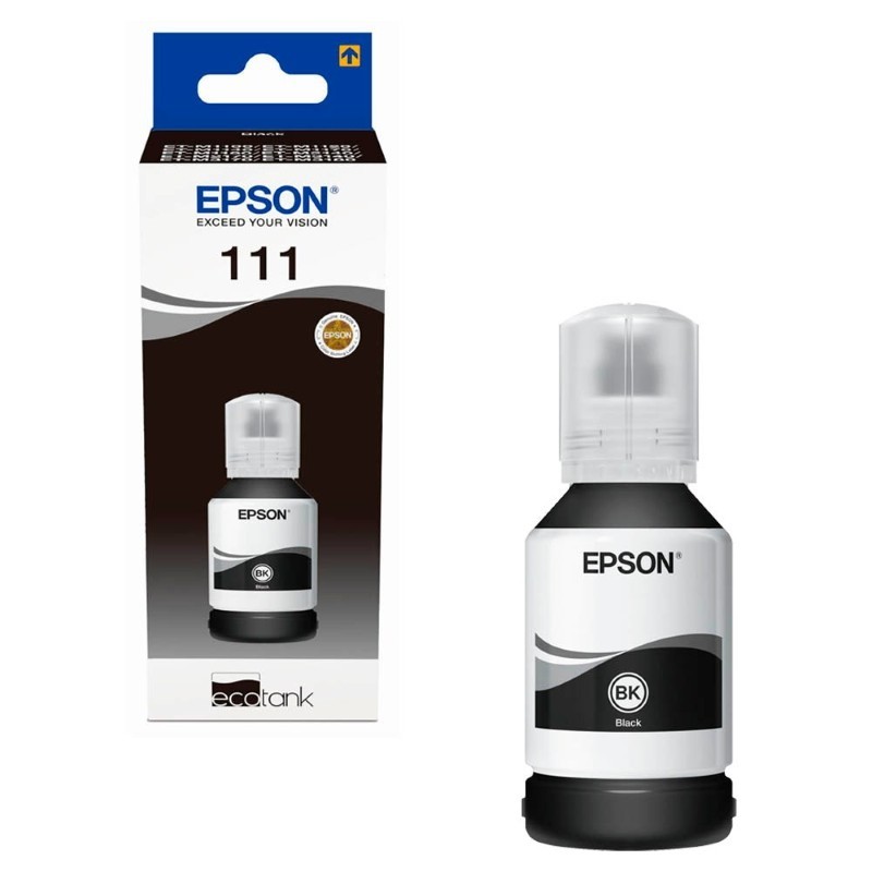 Tinteiro Original Epson EcoTank 111 Preto