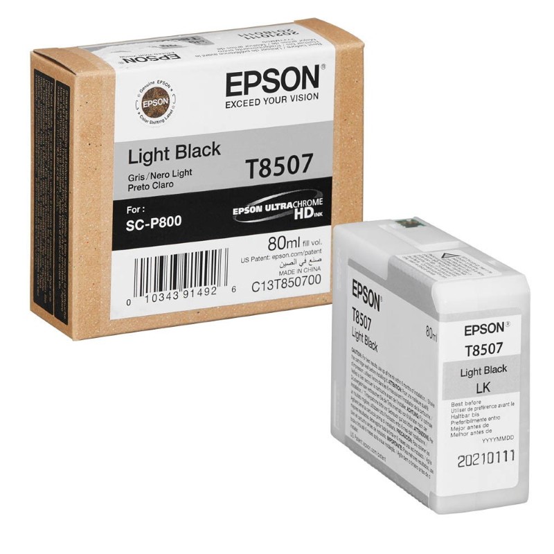 Tinteiro Original Epson SC-P800 Cinza