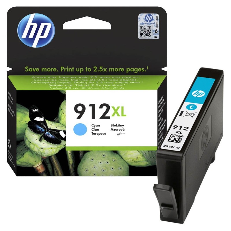 Tinteiro Original HP N912XL Ciano
