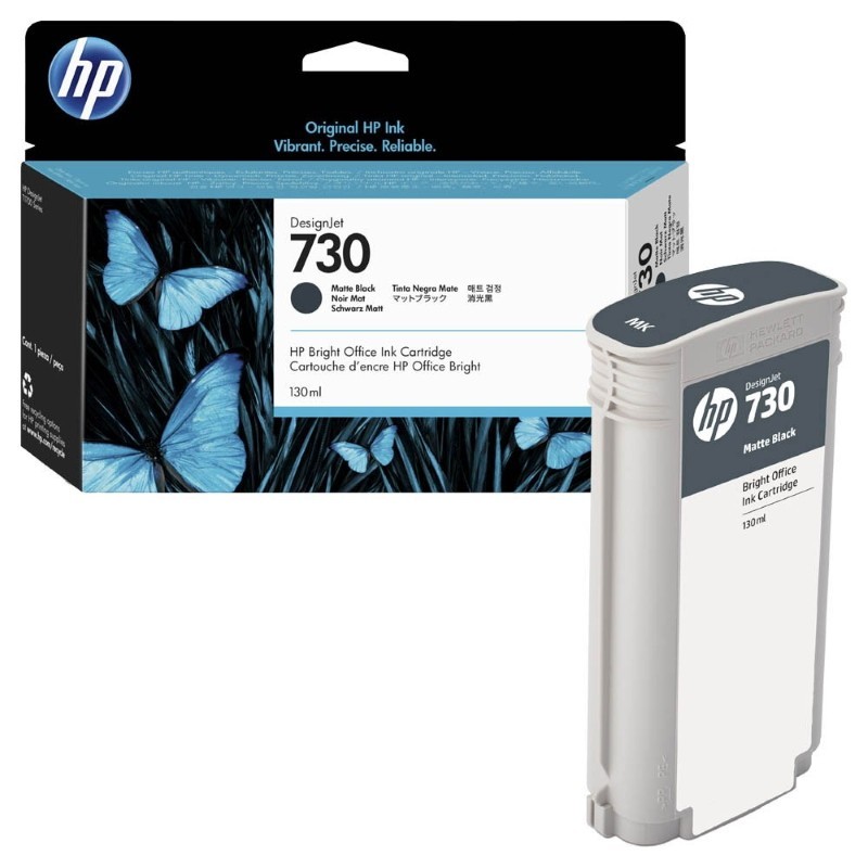 Tinteiro Original HP N730 Preto Matte