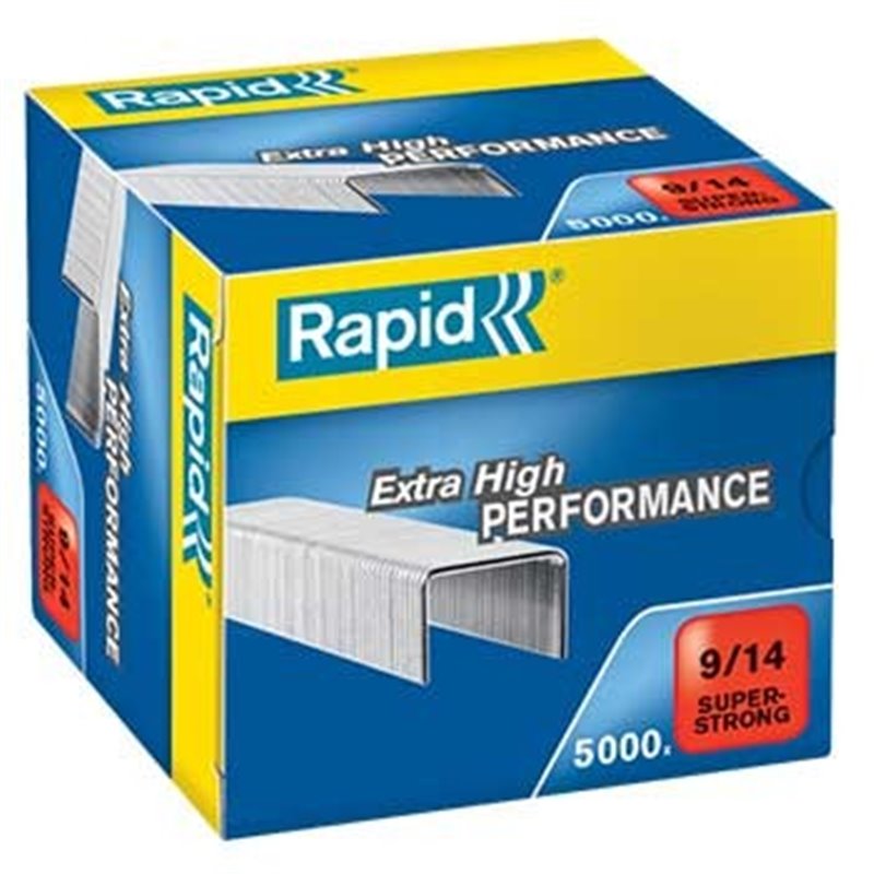 Agrafos 9/14 Rapid (80/110 Folhas) Cx5000