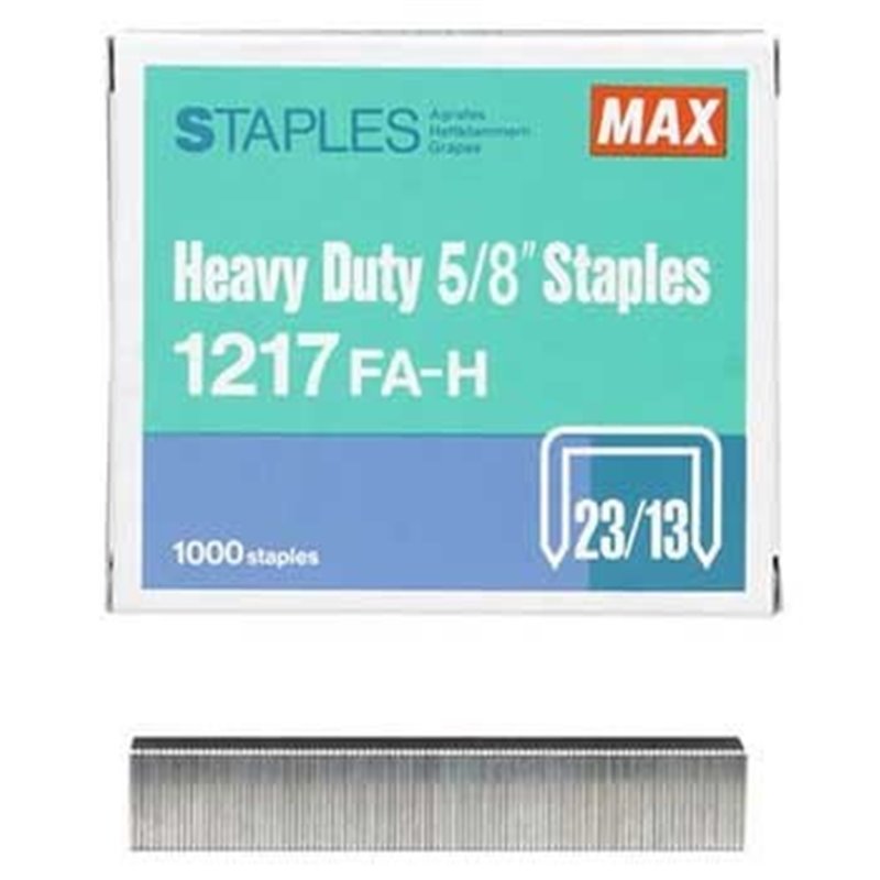 Agrafos MAX 1217FAH (110/170 Folhas) Cx1000
