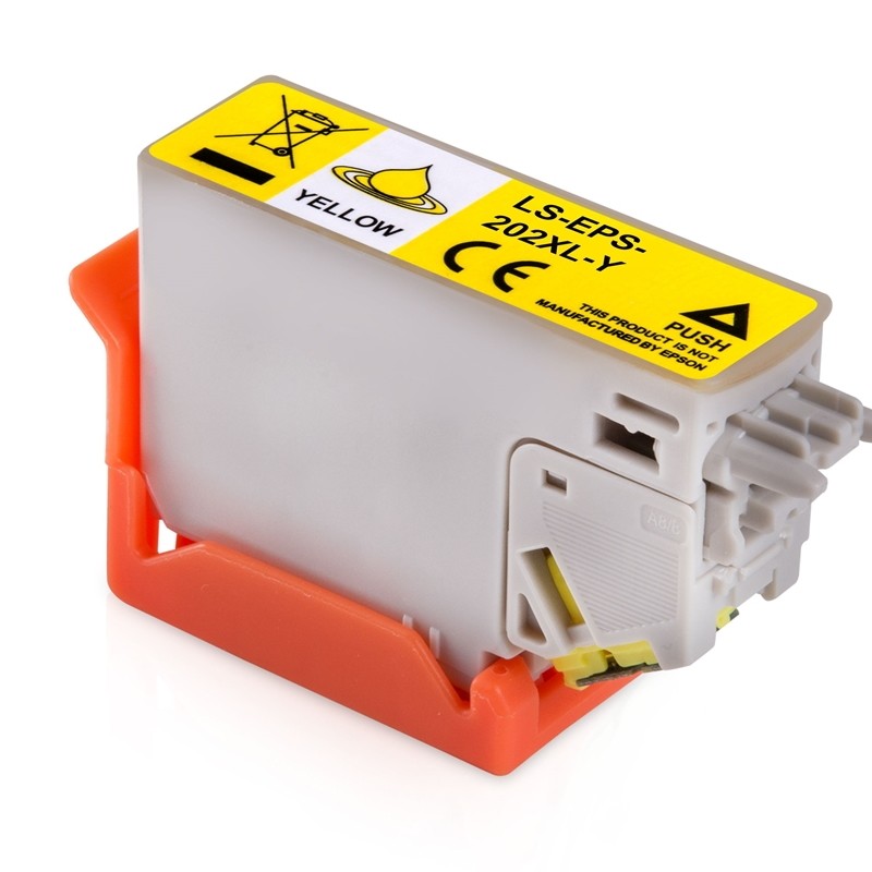Tinteiro Compatível Epson 202XL Amarelo