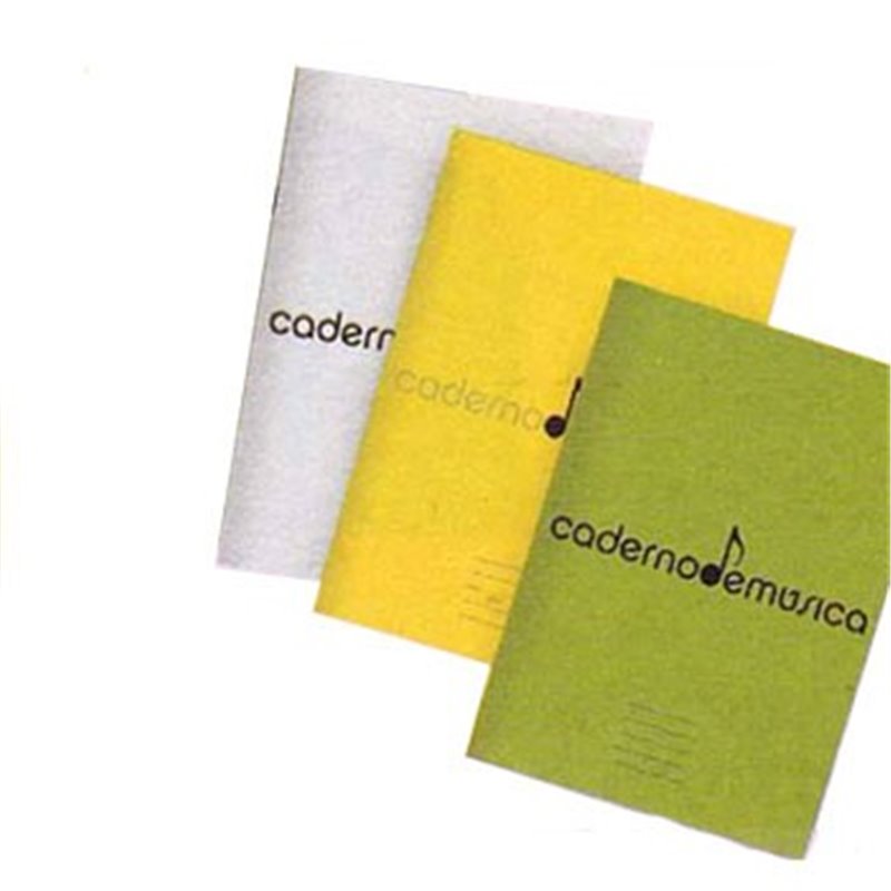 Caderno de Musica A5 20 Folhas