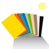 Cartolina 180gr 1 folha 50x65cm Baunilha Escuro/Avela
