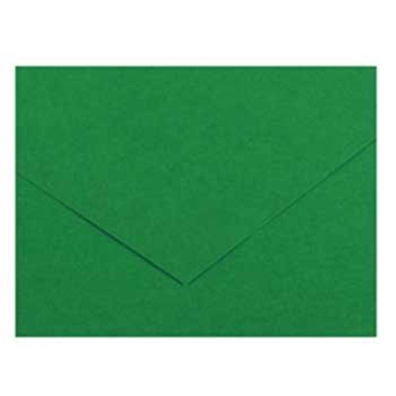 Cartolina 185gr 1 Folha 50x65cm Canson Iris Verde Abeto