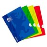Caderno Agrafado Oxford Openflex Capa Plástico, A4, Quadriculado, 90grs, 48 Folhas, 4 Cores