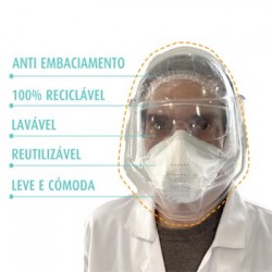 Viseira Facial (Protetor) (Face Screen) Autorizada p/ASAE