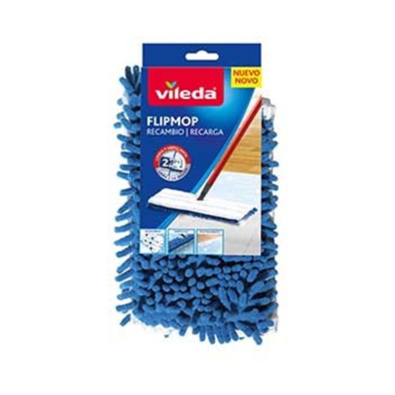 Recarga p/Mopa Flip Microfibras Vileda