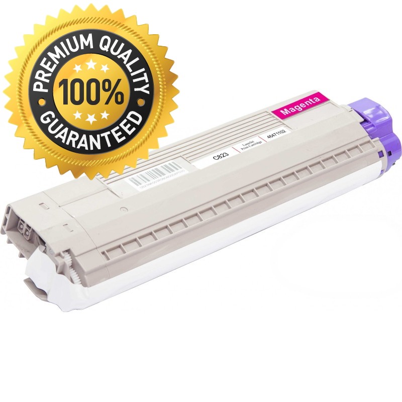 Toner Compatível OKI C823 Magenta